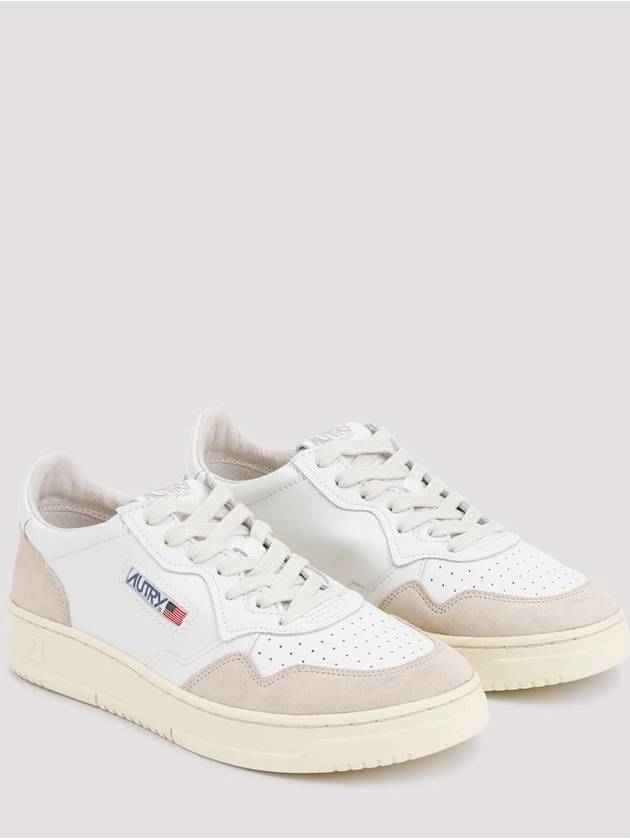 Medalist Suede Low Top Sneakers White - AUTRY - BALAAN 4