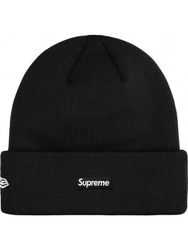 S Logo Beanie Black - SUPREME - BALAAN 3