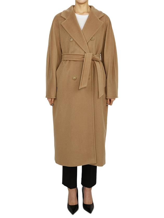 Madame Wool Cashmere Double Coat Camel - MAX MARA - BALAAN 4