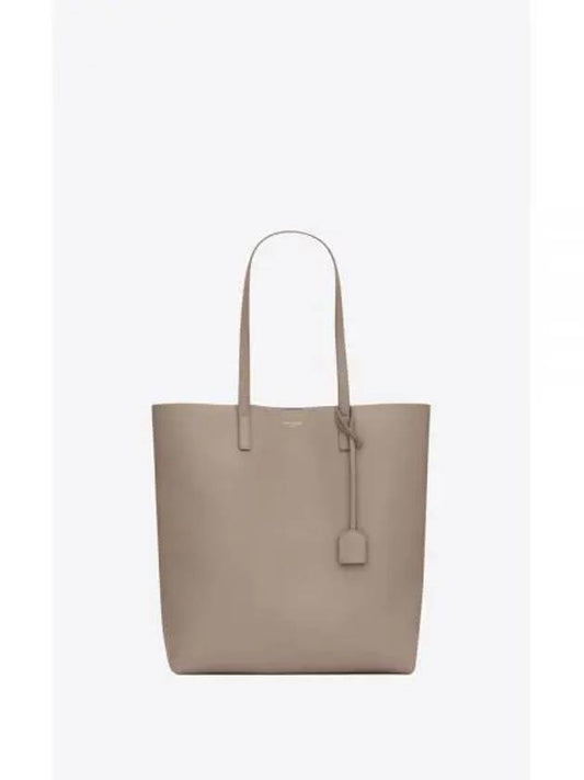 North South Shopping Tote Bag Grey - SAINT LAURENT - BALAAN 2