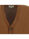 Elbow Patch Cardigan Camel - MAISON MARGIELA - BALAAN 5