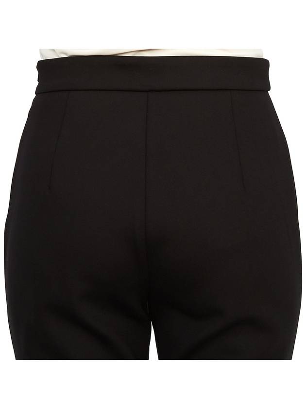 Sonni Zipper Polyamide Slacks Black - MAX MARA - BALAAN 8