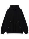 Rivat Oversized Snap Hood Black - THEN OUR - BALAAN 2