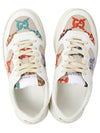 GG Embroider Low Top Sneakers White - GUCCI - BALAAN 3