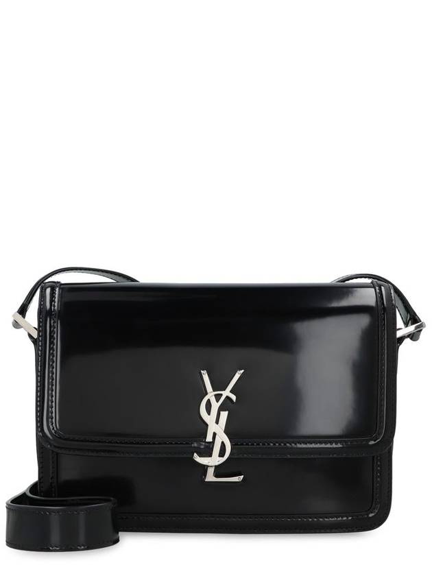 Solferino Medium Leather Shoulder Bag Black - SAINT LAURENT - BALAAN 2