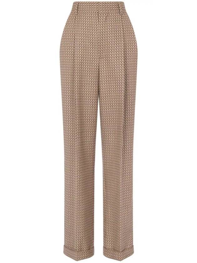 Moschino Pants With Geometric Print - MOSCHINO - BALAAN 1