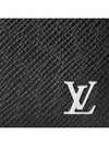 Multiple Taiga Leather Half Wallet Black - LOUIS VUITTON - BALAAN 7