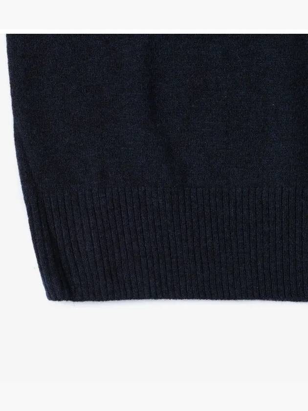 Lambswool Sweater Knit Top Blue - MAISON MARGIELA - BALAAN 4