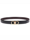 Adjustable Gancini Belt Set - SALVATORE FERRAGAMO - BALAAN 6