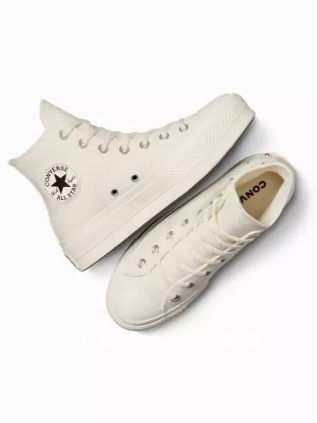 Chuck Taylor All Star Lift Pearl Studs High Top Sneakers Egret - CONVERSE - BALAAN 3