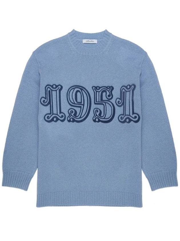 Fido wool sweater light blue FIDO 019 - MAX MARA - BALAAN 2