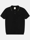 Men's Boucle Collar Short Sleeve Knit MMSWN5T30 900 - AT.P.CO - BALAAN 9