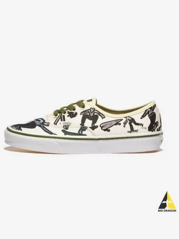 Authentic Marshmallow Olive Green MARSHMALLOWOLIVE - VANS - BALAAN 1