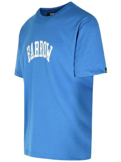 Barrow Blue Cotton T-Shirt - CLAIRE BARROW - BALAAN 2