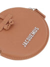 Le Pitchou Round Coin Purse Brown - JACQUEMUS - BALAAN 5