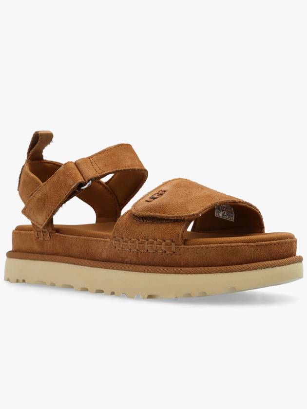 UGG ‘Goldenstar’ Platform Sandals, Women's, Brown - UGG - BALAAN 4