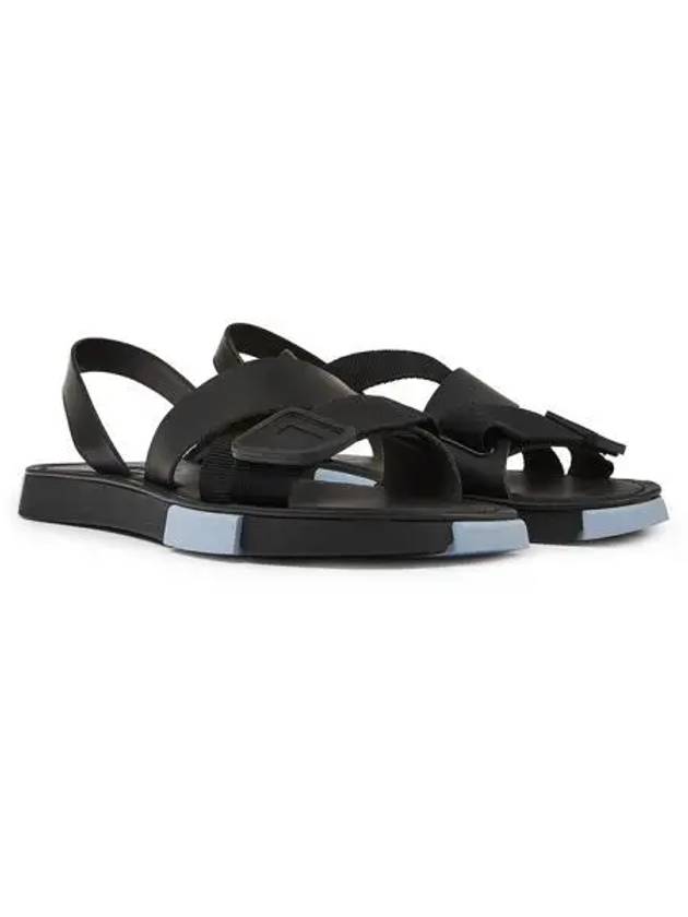 Set Leather Webbing Sandals Black - CAMPER - BALAAN 2