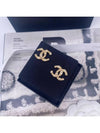 CC logo stud earrings gold - CHANEL - BALAAN 4