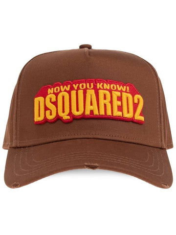 Dsquared2 Baseball Cap, Men's, Brown - DSQUARED2 - BALAAN 1