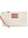 Reversible Bucket Hat Pouch Bag Set Red - MIU MIU - BALAAN 9