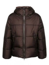 The Metropolis Series Pertex Hooded Down Padding Brown - CP COMPANY - BALAAN 2