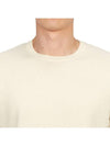 Men's Crew Neck Cashmere Knit Top Off White - DRUMOHR - BALAAN 7