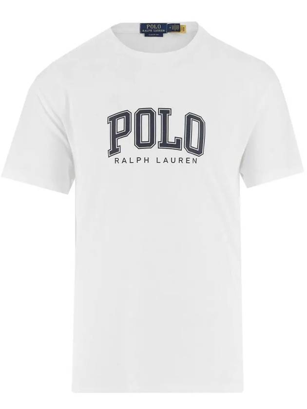 Logo Print Classic Cotton Short Sleeve T-shirt White - POLO RALPH LAUREN - BALAAN 2