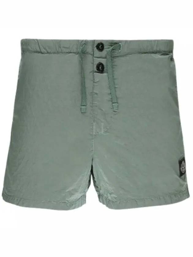 Swimming Nylon Trunk Shorts Green - STONE ISLAND - BALAAN 2