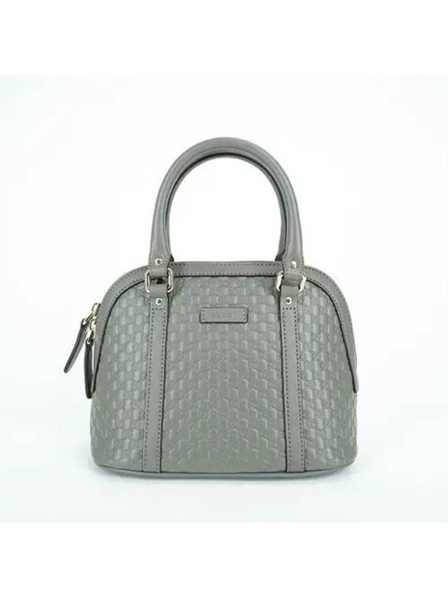 Microssima Small Dome Tote Bag Grey - GUCCI - BALAAN 2