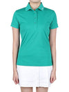 Tour Tech Short Sleeve Polo Shirt Green - J.LINDEBERG - BALAAN 4