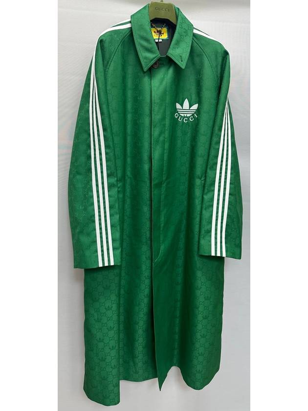 x Adidas GG Trefoil Jacquard Coat 54 - GUCCI - BALAAN 2