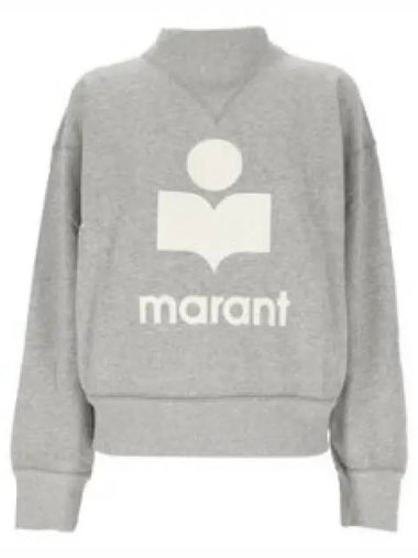 Moby Sweatshirt Gray White SW0003FAA1M07EGYWH 1321116 - ISABEL MARANT - BALAAN 1