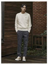 Crew Neck Wool Knit Top White - LACOSTE - BALAAN 2