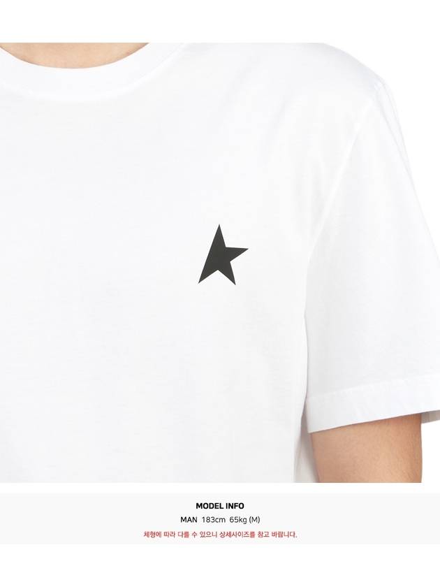 Star Collection Short Sleeve T-Shirt White - GOLDEN GOOSE - BALAAN 9