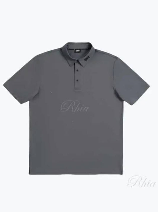 24 Athletic Fit BP Signature Polo Charcoal Snap SS CHR Men s - PXG - BALAAN 1