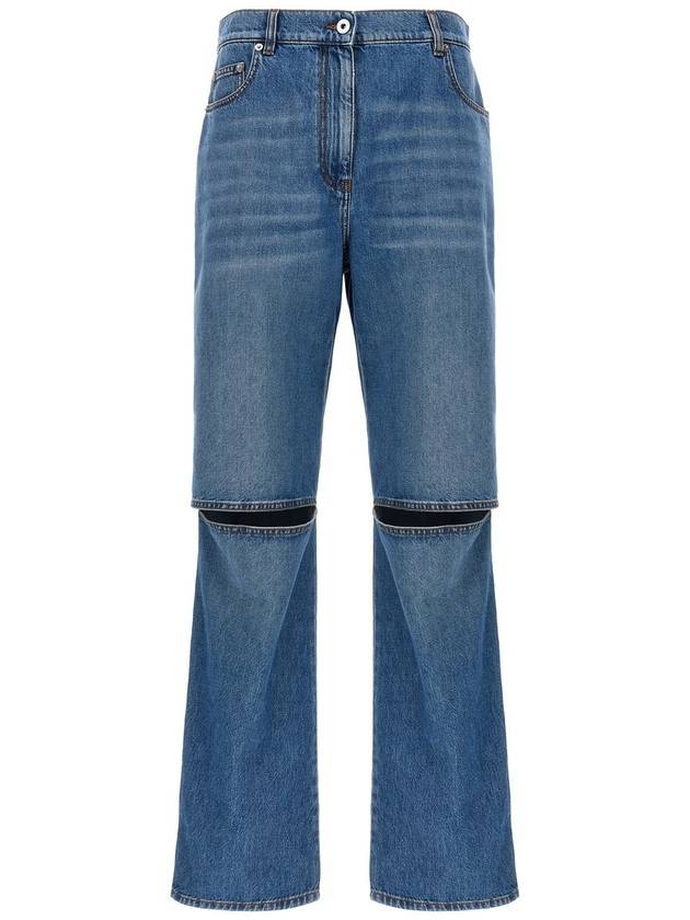 Denim Straight Pants DT0046 PG1164 804 Light Blue - JW ANDERSON - BALAAN 2