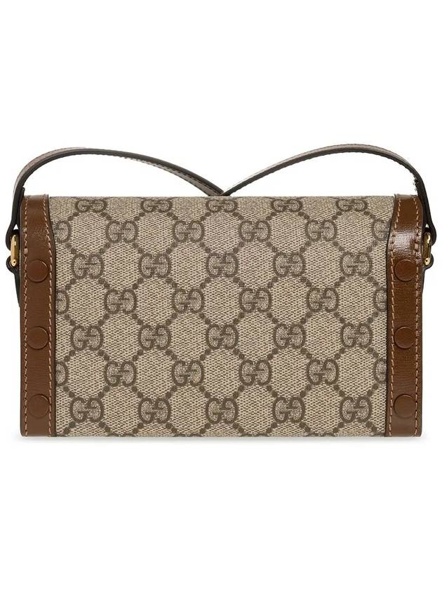 Horsebit 1955 Mini Bag Brown Beige - GUCCI - BALAAN 4