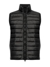 Loom Woven Chambers Recycled Nylon Down TC Vest Black - STONE ISLAND - BALAAN 2