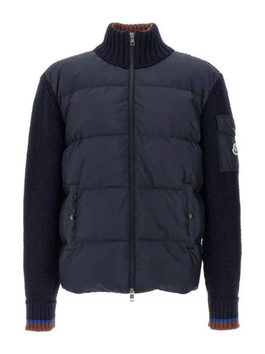 9B00029 M1172 775 Padded Zip up Knit Padding Jacket Moncler - MONCLER - BALAAN 1