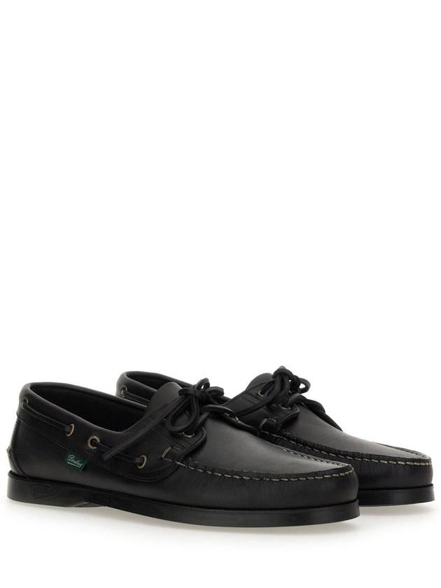 Barth Marine Lisse Loafers Black - PARABOOT - BALAAN 3