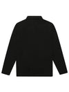 Solid Long Sleeve T-Shirt 9304GZSNBLACK - BLACK&WHITE - BALAAN 3