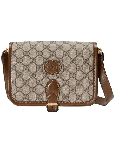 Interlocking G Mini Shoulder Bag Brown - GUCCI - BALAAN 2