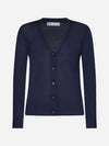 Simone Knit Cardigan Navy - TORY BURCH - BALAAN 1