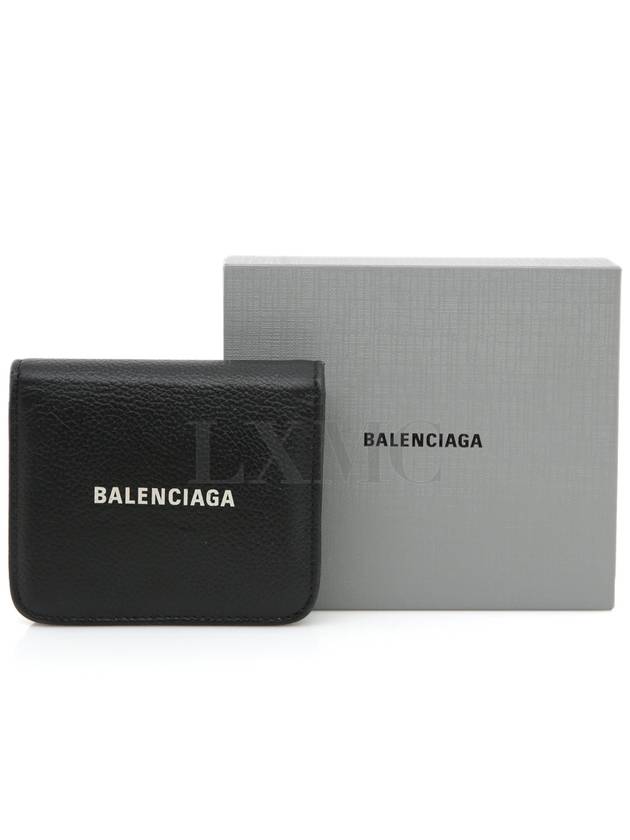 Everyday flap wallet black mini 594216 - BALENCIAGA - BALAAN 5