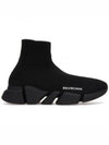 Speed ​​2.0 Runner High Top Sneakers Black - BALENCIAGA - BALAAN 2