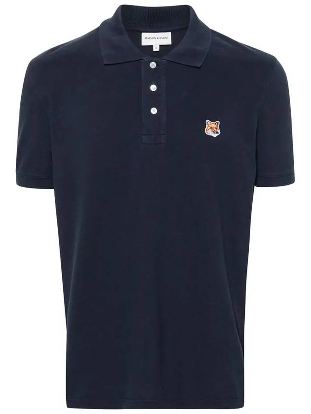 Maison Kitsune Fox Patch Polo Short Sleeve T Shirt LM00208 - POLO RALPH LAUREN - BALAAN 2