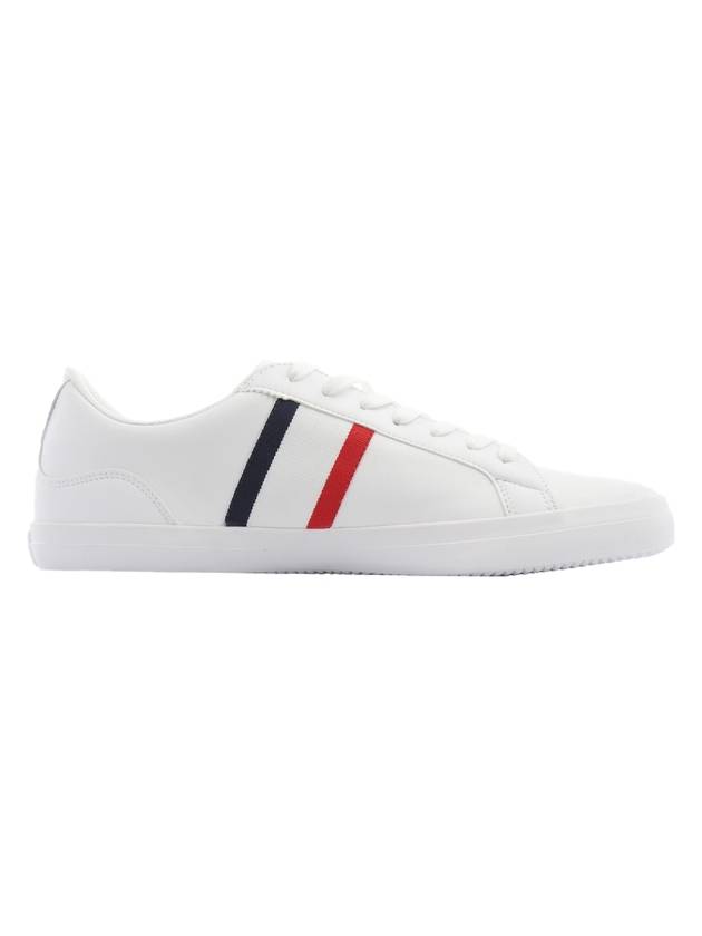 Ler ond Logo Low Top Sneakers White - LACOSTE - BALAAN 1