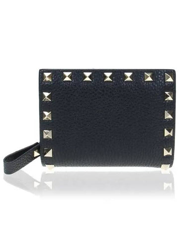 Small Rockstud Wallet UW2P0620VSH 0NO - VALENTINO - BALAAN 1