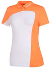 Logo Color Block Collar Short Sleeve T-Shirt TWTYL6145 301 - TAYLORMADE - BALAAN 1