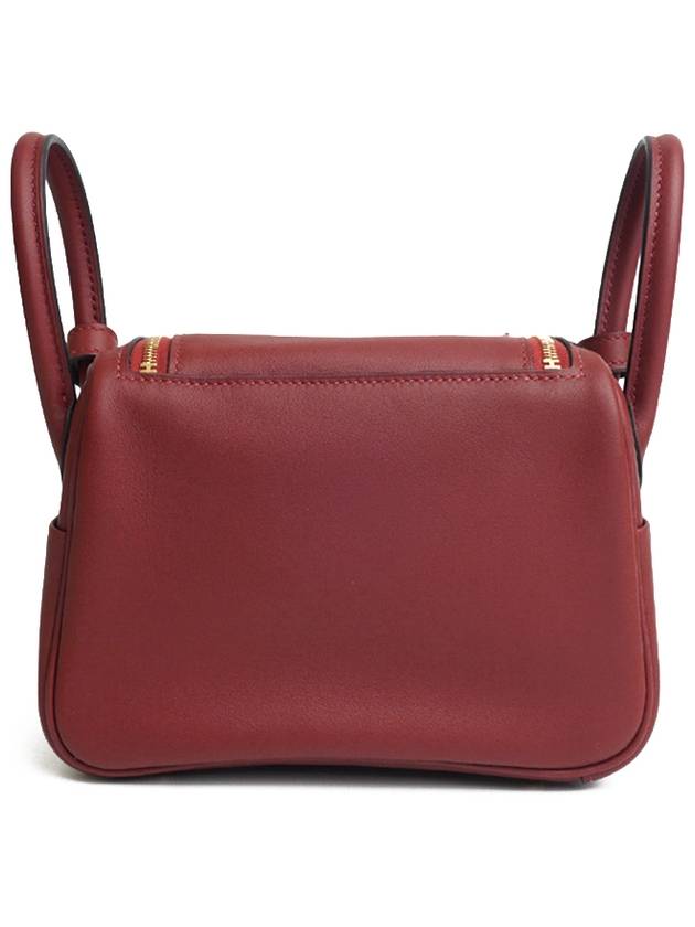 Lindy Cross Bag Rouge - HERMES - BALAAN 4